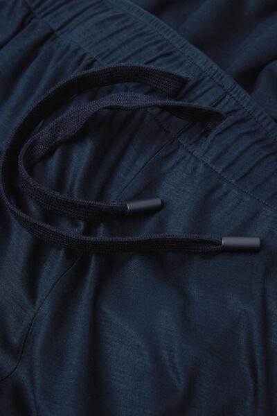 Navy Premium Soft Technology Pants, B601_490J, large image number 4