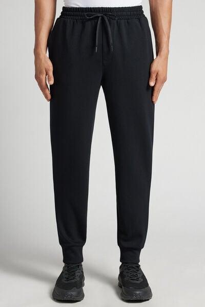 Black Technical Trousers, Black, medium