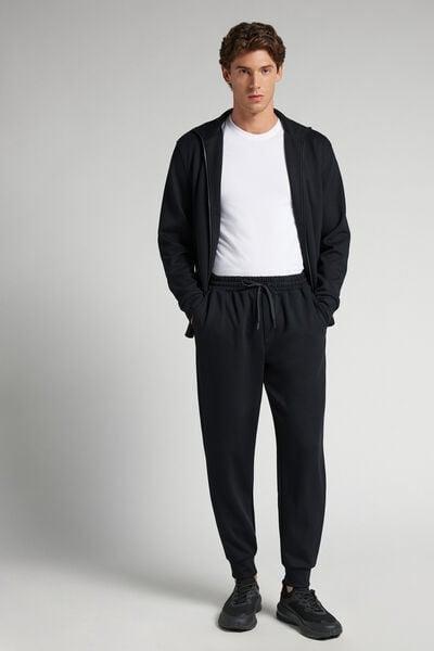 Black Technical Trousers, Black, large image number 1
