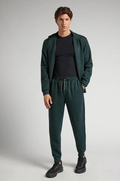 Green Technical Trousers, B601_132J, large image number 1