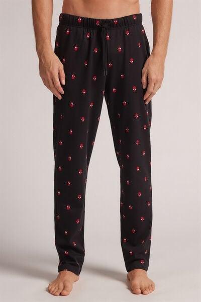 Multicolour Spider-Man Graphic Print Trousers, Men, , large image number 0