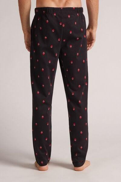 Multicolour Spider-Man Graphic Print Trousers, Men, , large image number 3