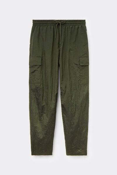 Green Shine Cargo Pants, B601_790J, large image number 2
