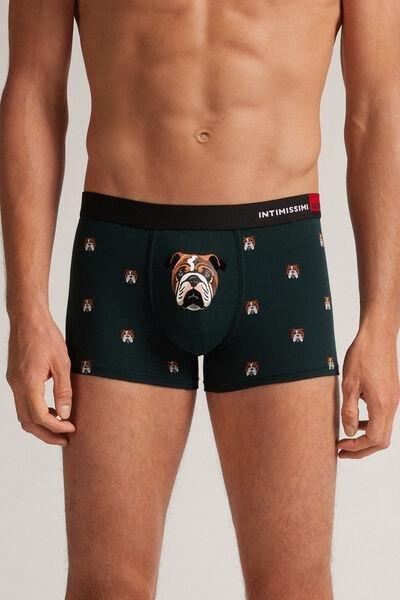 Multicolour Natural Fresh Cotton Bulldog Boxers, , large image number 0