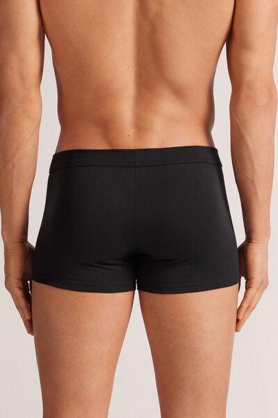 Black - 019 - Black Superior Cotton Boxers with Enjoy The Show Print, , large image number 3