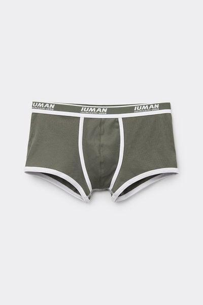 Green Ribbed Boxers, B601_935J, large image number 2