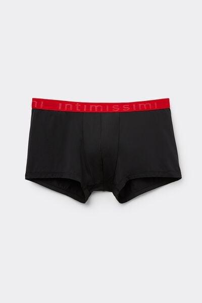 Red Elastic Boxer Shorts, , large image number 2