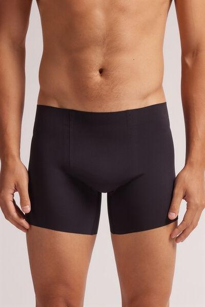 Black Plain Boxers, , medium