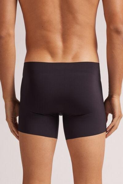Black Plain Boxers, , large image number 3