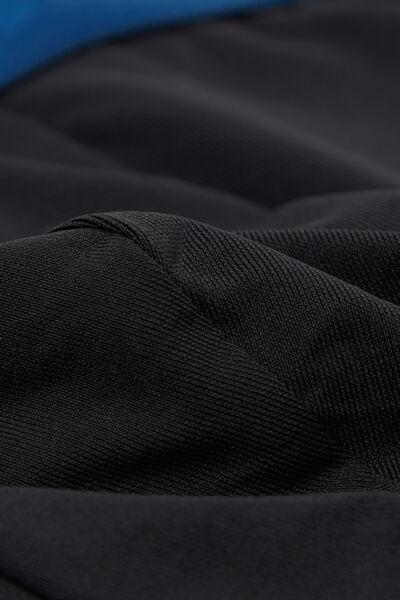 Black Embroidered Marino Microfibre Boxers, B601_101K, large image number 4