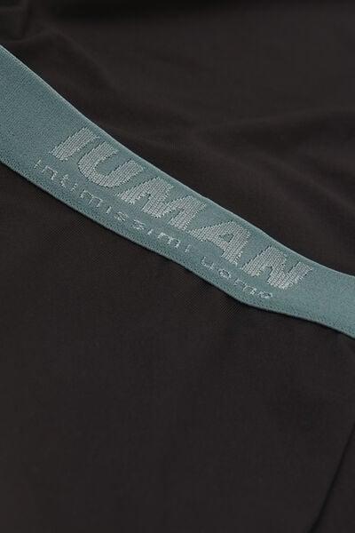 Black Logo Print Boxers, B601_977J, large image number 4