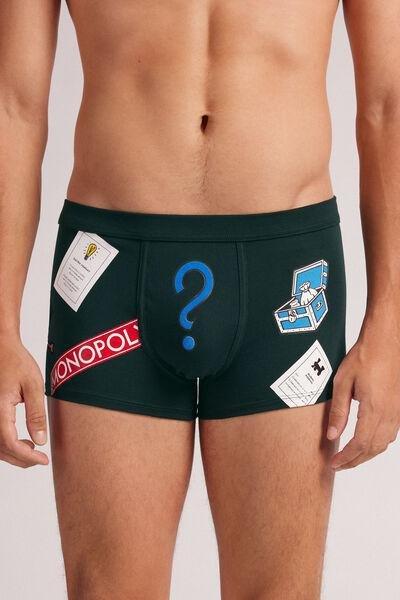 Green Monopoly Stretch Boxers, B601_132J, medium