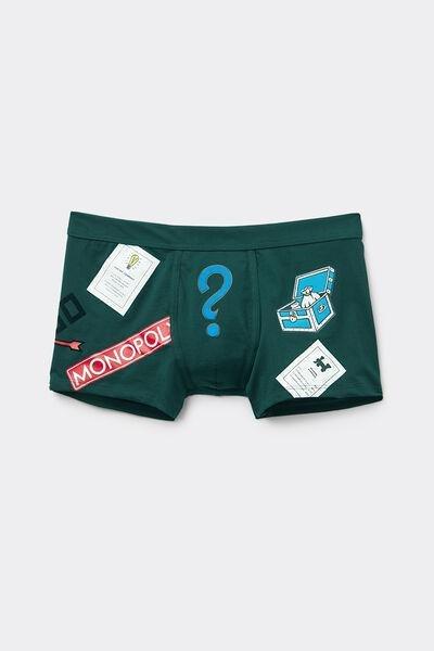 Green Monopoly Stretch Boxers, B601_132J, large image number 2