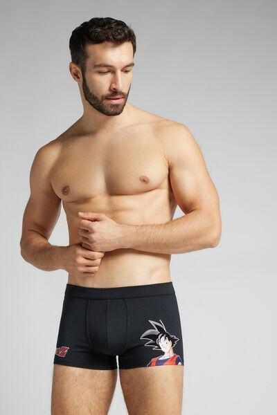 Black Superior Cotton Boxers, , large image number 1