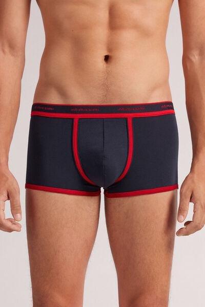 Navy Superior Cotton Boxers, , medium