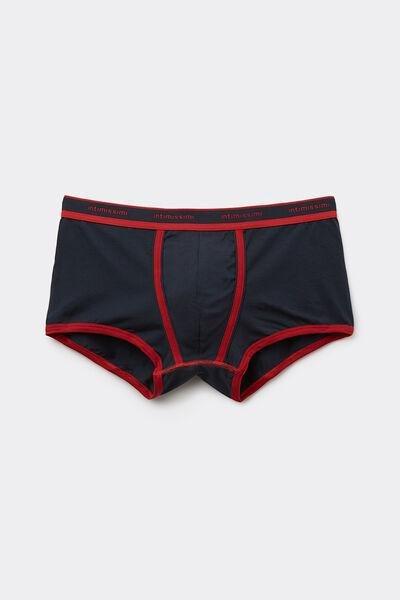 Navy Superior Cotton Boxers, , large image number 2