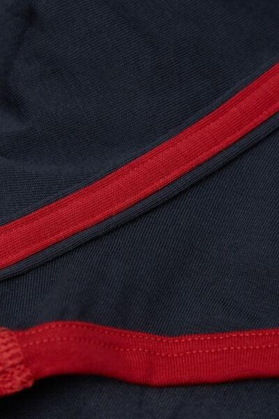 Navy Superior Cotton Boxers, , large image number 4