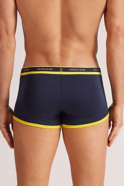 Blue  Block Boxer Briefs, B601_825J, large image number 3