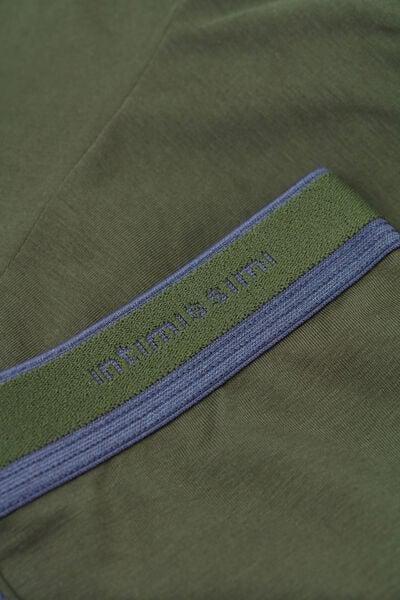 Green Elastic Boxer Shorts, , large image number 4