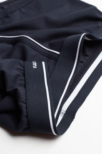 Blue Superior Cotton Boxers, Blue/white, large image number 4