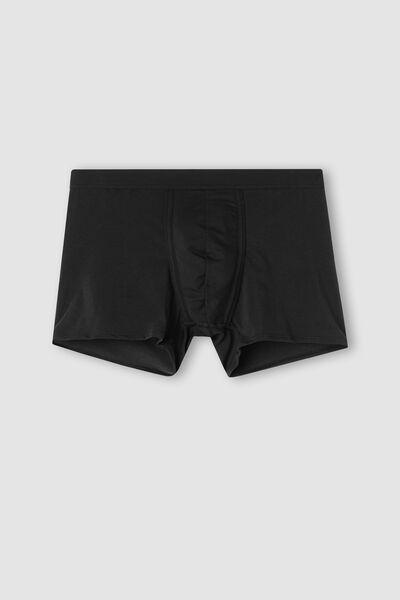 Black Fresh Cotton Boxers, , large image number 4