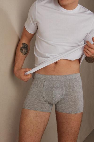 Grey Fresh Cotton Boxers, , large image number 1