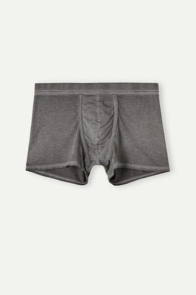 Black Fresh Cotton Boxers, B601_040J, large image number 4