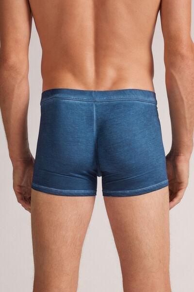 Dark Denim Washed Boxer Briefs, , large image number 3