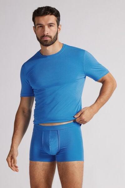 Blue Fresh Cotton Boxers, , large image number 2