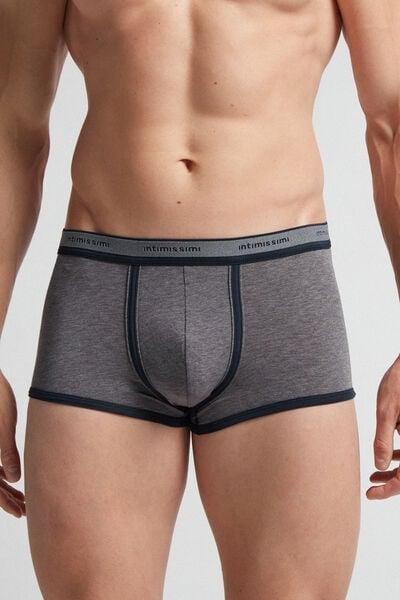Grey Fresh Cotton Boxers, B601_080I, large image number 0