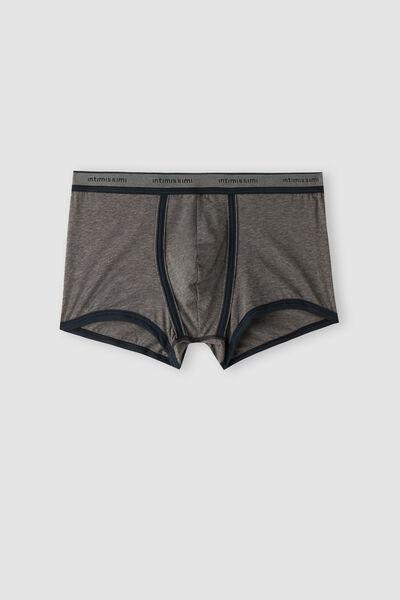 Grey Fresh Cotton Boxers, B601_080I, large image number 2