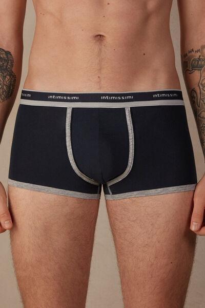 Blue Fresh Cotton Boxers, , large image number 0