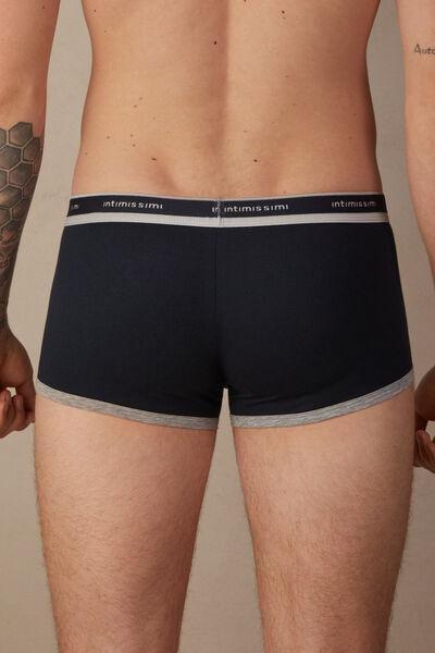 Blue Fresh Cotton Boxers, , large image number 3