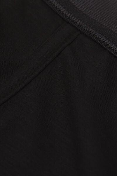 Black Mercerised Cotton Boxers, Black, large image number 4