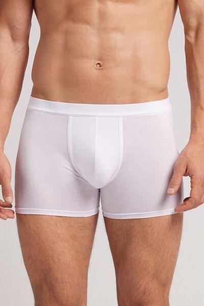 White Premium Cotton Boxers, , medium