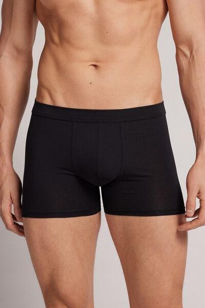 Black Premium Cotton Boxers, , large image number 4
