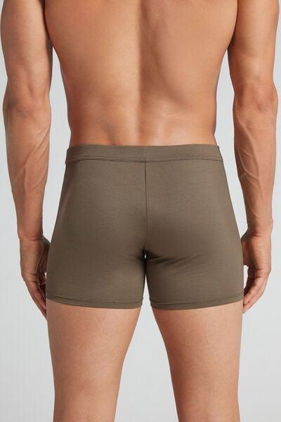 Green Filo Premium Mercerised Cotton Boxers, B601_229K, large image number 3
