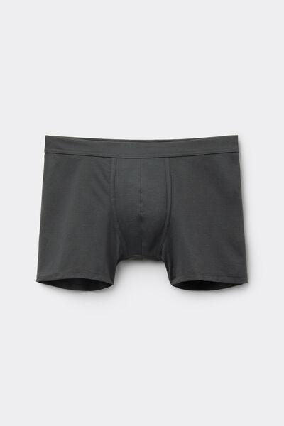 Grey Premium Cotton Boxers, , large image number 2