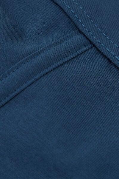 Blue Stretch Premium Cotton Boxers, B601_886J, large image number 4