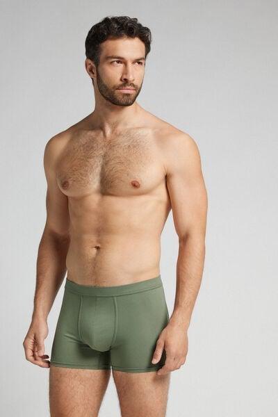 Green Premium Cotton Boxers, B601_933J, large image number 1