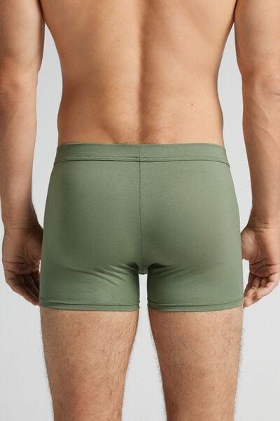 Green Premium Cotton Boxers, B601_933J, large image number 3