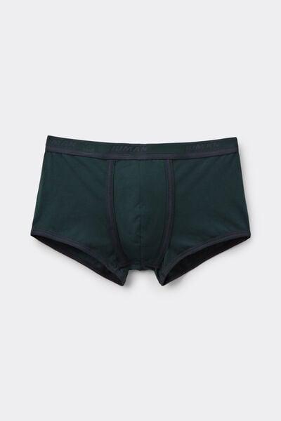 Green Embroidered Superior Cotton Boxers, B601_026K, large image number 2