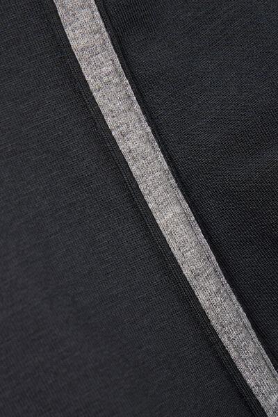 Black Superior Cotton Boxers, Black/graphite Blend, large image number 4