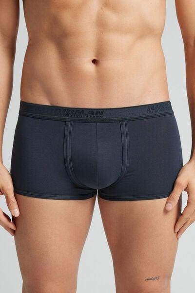 Navy Superior Cotton Boxers, , medium