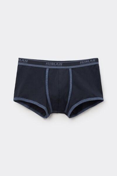 Navy Superior Cotton Boxers, , large image number 2