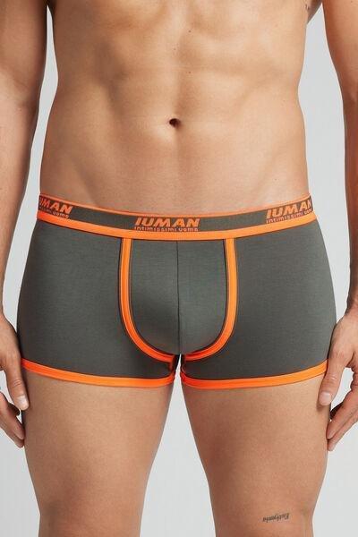 Green Superior Cotton Boxers, B601_934J, large image number 0