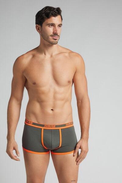 Green Superior Cotton Boxers, B601_934J, large image number 1