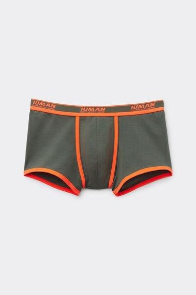 Green Superior Cotton Boxers, B601_934J, large image number 2
