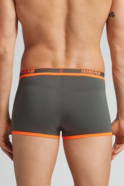 Green Superior Cotton Boxers, B601_934J, large image number 3