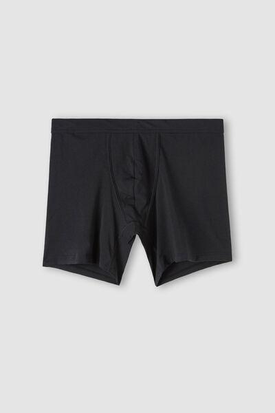 Black Long Stretch Boxers, , large image number 2